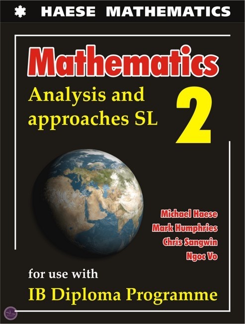 Mathematics: Analysis & Approaches SL 2 [USED]