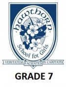 Hawthorn School for Girls Grade 7