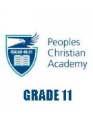Peoples Christian Academy Grade 11