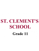 St. Clement's School Grade 11